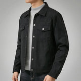 Men's Button Front Utility Jacket