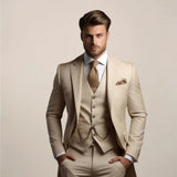 Harbour Weston | Men’s Slim Fit 3‑Piece Suit – Wedding Tuxedo