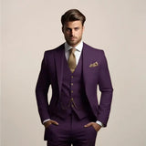 Harbour Weston | Men’s Slim Fit 3‑Piece Suit – Wedding Tuxedo