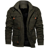 Men's Hooded Utility Field Jacket