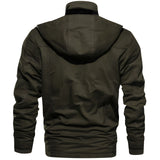 Men's Hooded Utility Field Jacket