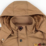 Men's Hooded Utility Field Jacket