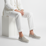 Men's Suede-Style Slip-On Loafers