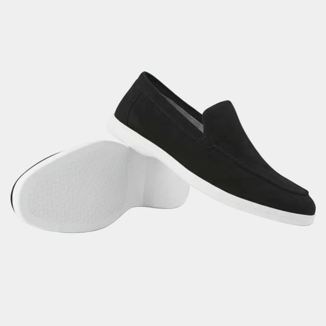 Men's Suede-Style Slip-On Loafers