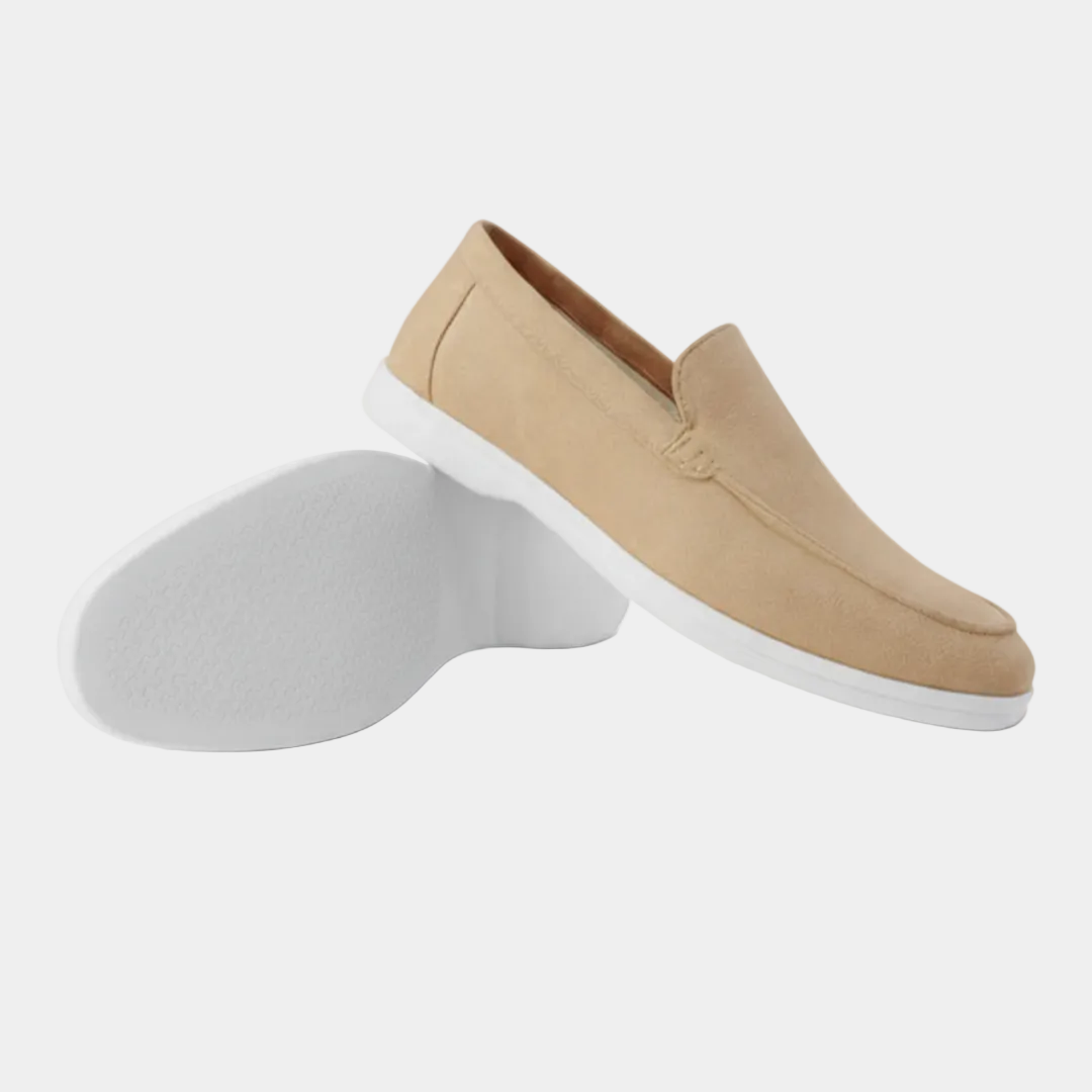 Men's Suede-Style Slip-On Loafers