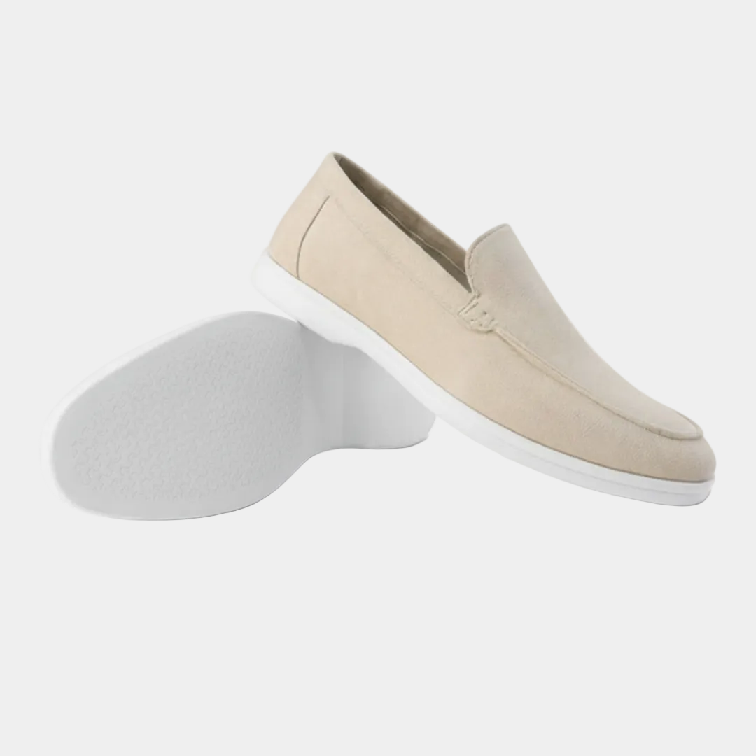 Men's Suede-Style Slip-On Loafers