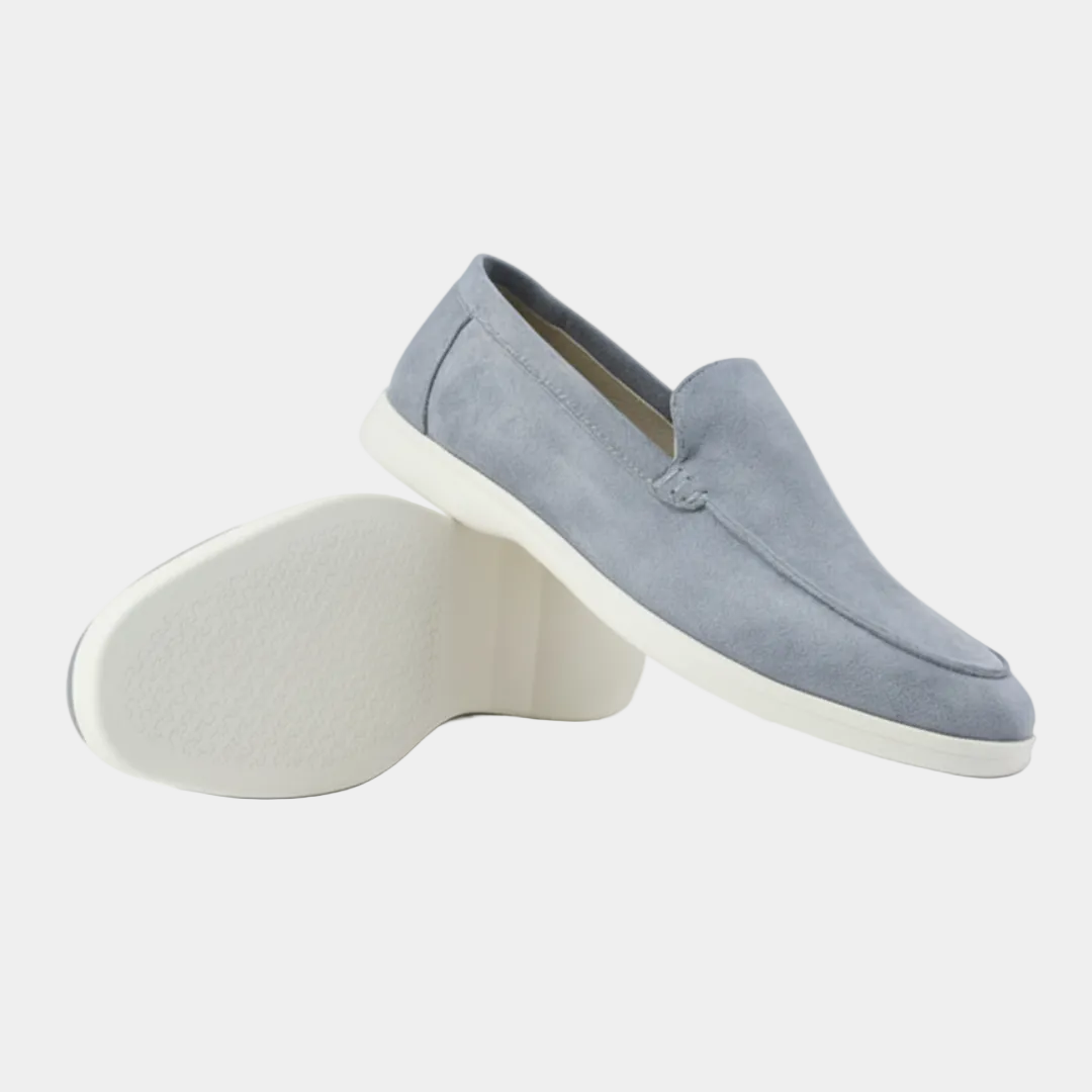 Men's Suede-Style Slip-On Loafers
