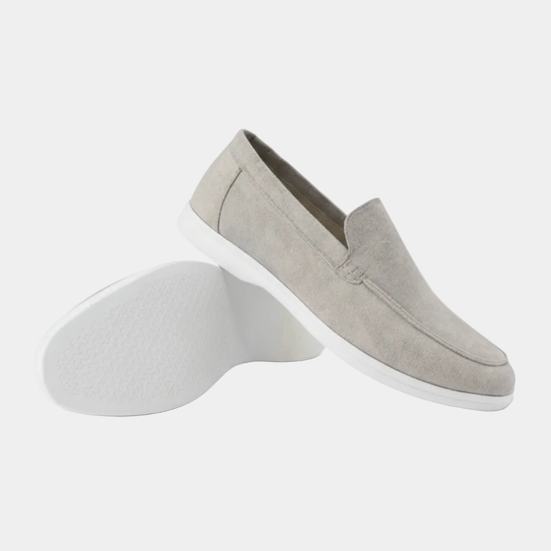 Men's Suede-Style Slip-On Loafers