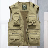 Men's Multi Pocket Utility Fishing Vest