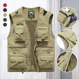 Men's Multi Pocket Utility Fishing Vest
