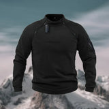 Men's Half Zip Fleece Pullover Sweater