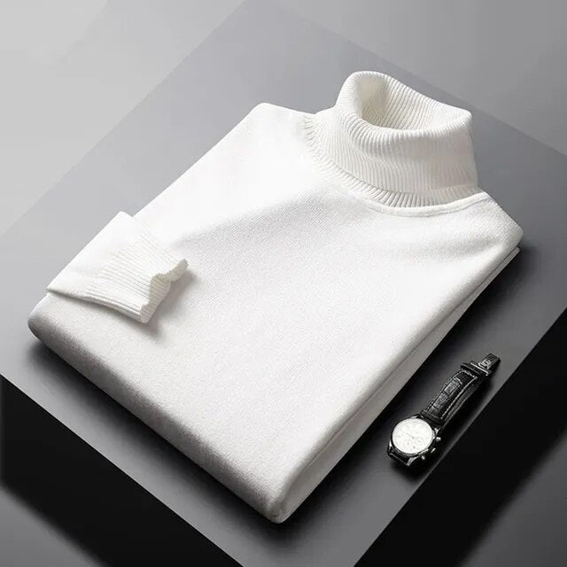 Men's Classic Turtleneck Sweater for Every Occasion