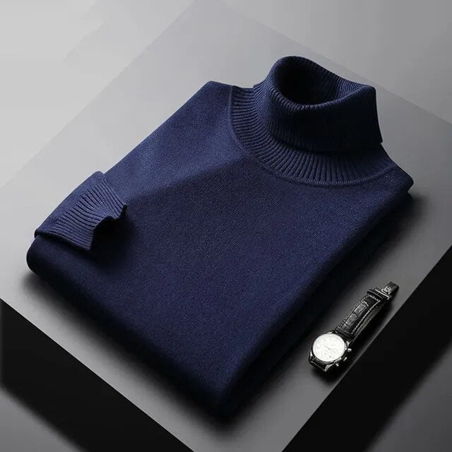 Men's Classic Turtleneck Sweater for Every Occasion