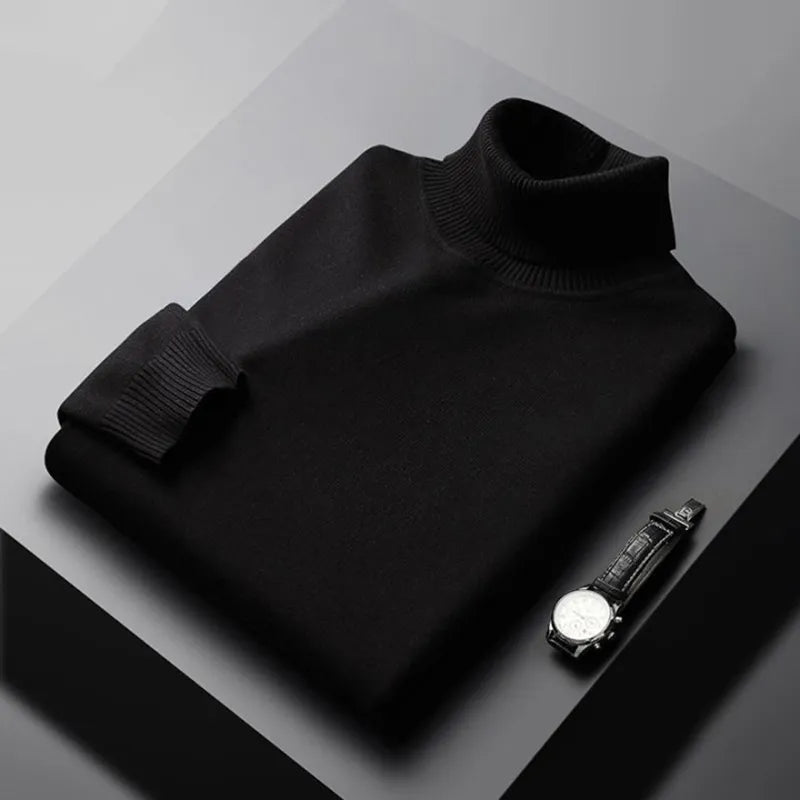 Men's Classic Turtleneck Sweater for Every Occasion