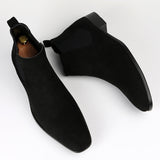 Men's Suede Chelsea Ankle Boots