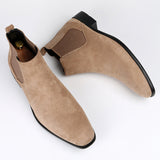 Men's Suede Chelsea Ankle Boots