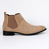 Men's Suede Chelsea Ankle Boots