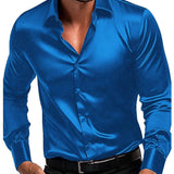 Men's Elegant White Blouse