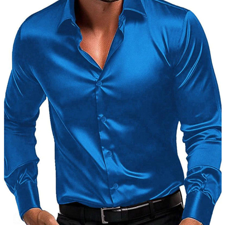 Men's Elegant White Blouse