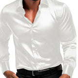 Men's Elegant White Blouse