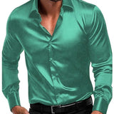 Men's Elegant White Blouse