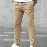 Men's Slim Fit Casual Chino Trousers