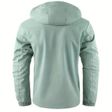 Men's Hooded Multi Pocket Outdoor Jacket