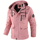 Men's Hooded Multi Pocket Outdoor Jacket