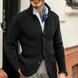 Men's Shawl Collar Knit Cardigan