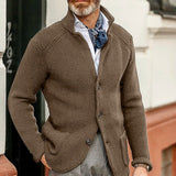 Men's Shawl Collar Knit Cardigan