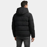 Men's Hooded Quilted Puffer Jacket