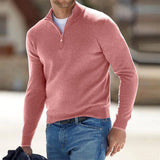 Men's V-Neck Knit Pullover Sweater