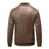 Men's Quilted Zip Front Jacket