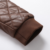 Men's Quilted Zip Front Jacket