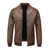 Men's Quilted Zip Front Jacket