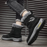 Men's Fleece Liner Outdoor  Winter Hiking Boots