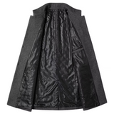 Men's Stand Collar Button Coat