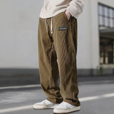 Men's Corduroy Drawstring Trousers