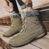 Men's Fleece Liner Outdoor  Winter Hiking Boots
