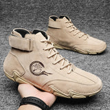 Men's Fleece Lined High Top Hiking Shoes