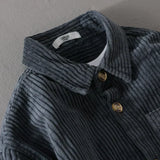 Men's Corduroy Button-Up Shirt