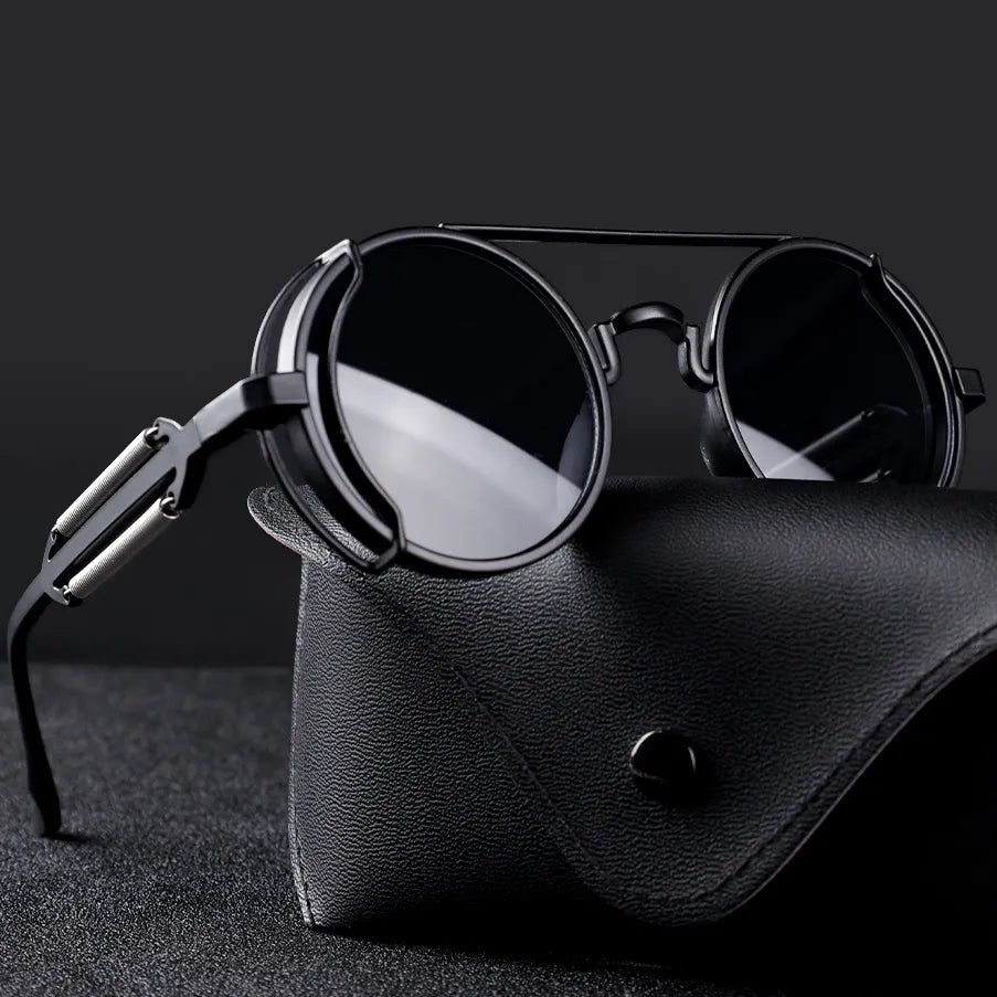 Men's Double-Bridge Metal Polarized UV400 Sunglasses