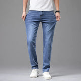 Men's Straight Leg Classic Denim Jeans