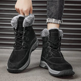 Men's Fleece Liner Outdoor  Winter Hiking Boots
