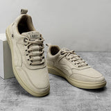 Men's Suede Casual Lace-Up Sneakers