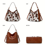 Women's Signature Brown Leather Bag
