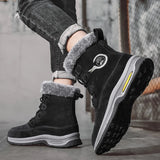 Men's Fleece Liner Outdoor  Winter Hiking Boots