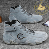 Men's Fleece Lined High Top Hiking Shoes