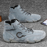 Men's Fleece Lined High Top Hiking Shoes