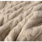 Men's Cable Knit Quarter Zip Sweater